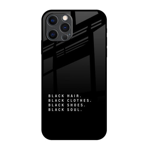 Black Soul Glossy Case for iPhone 12 Pro Max