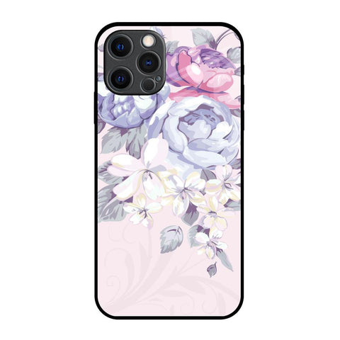 Elegant Floral Glossy Case for iPhone 12 Pro Max