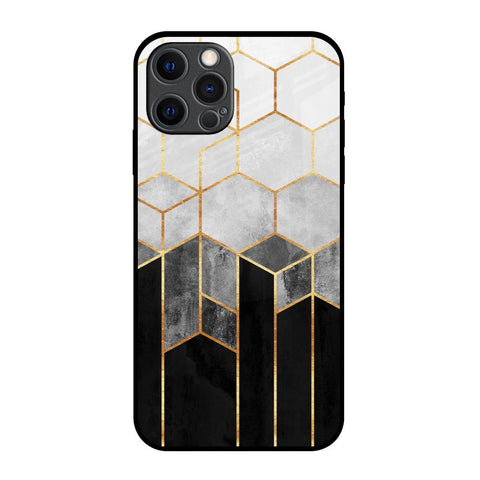 Tricolor Pattern Glossy Case for iPhone 12 Pro Max