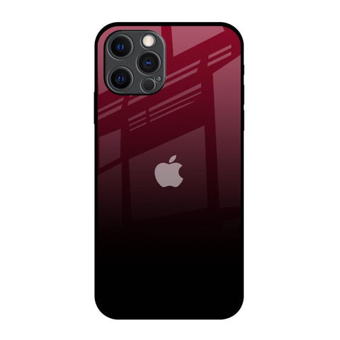 Wine Red Glossy Case For iPhone 12 Pro Max