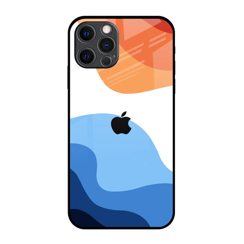 Wavy Color Pattern Glossy Case for iPhone 12 Pro Max