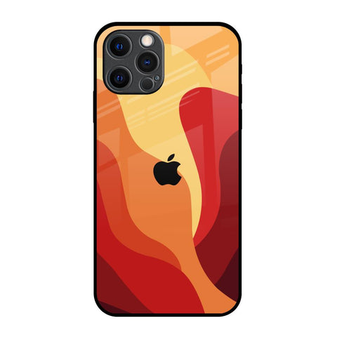 Magma Color Pattern Glossy Case for iPhone 12 Pro Max
