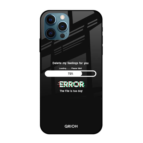 Error Glossy Case for Apple iPhone 12 Pro Max