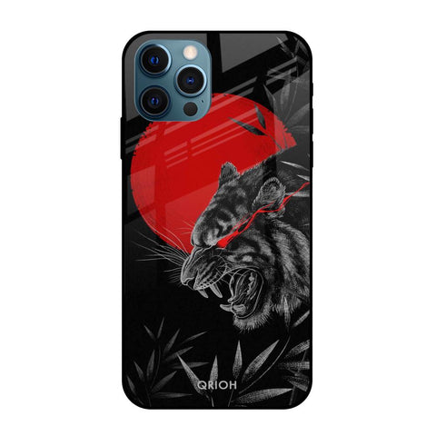 Red Moon Tiger Glossy Case for Apple iPhone 12 Pro Max