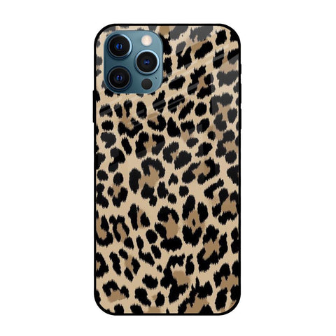 Leopard Seamless Glossy Case For iPhone 12 Pro Max