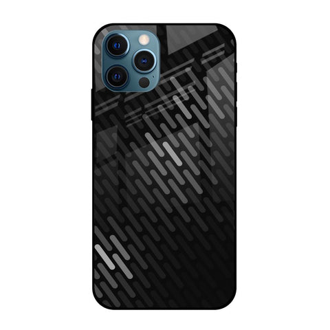 Dark Abstract Pattern Glossy Case For iPhone 12 Pro Max
