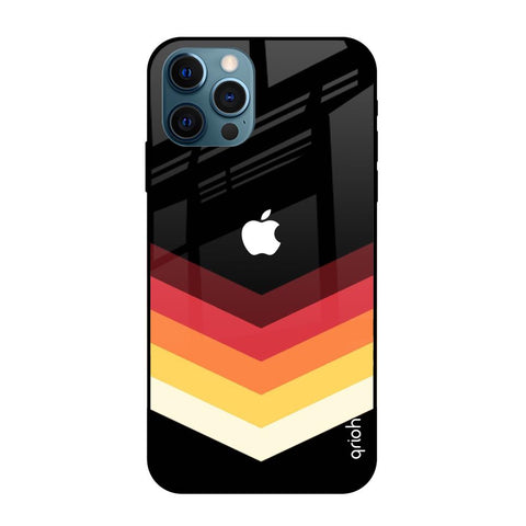 Abstract Arrow Pattern Glossy Case For iPhone 12 Pro Max