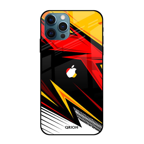Race Jersey Pattern Glossy Case For iPhone 12 Pro Max