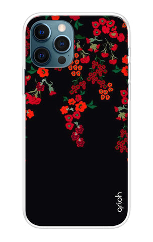 Floral Deco Soft Cover For iPhone 12 Pro Max