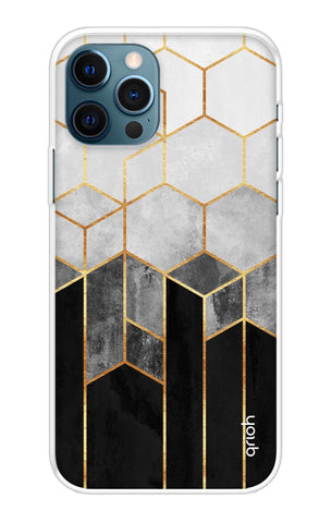 Hexagonal Pattern Soft Cover for iPhone 12 Pro Max