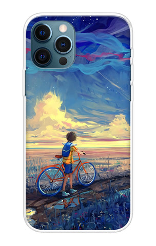 Riding Bicycle to Dreamland Soft Cover for iPhone 12 Pro Max