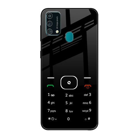 Classic Keypad Pattern Glossy Case for Samsung Galaxy F41