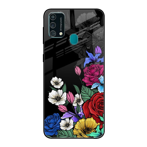 Rose Flower Bunch Art Glossy Case for Samsung Galaxy F41
