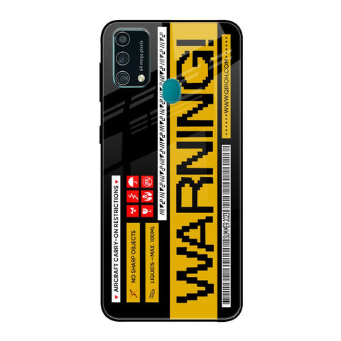 Aircraft Warning Glossy Case for Samsung Galaxy F41