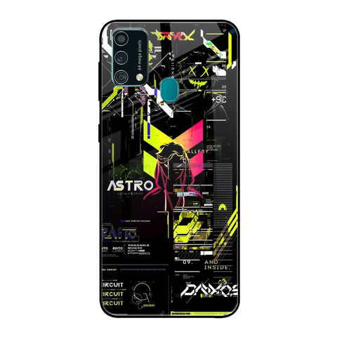 Astro Glitch Glossy Case for Samsung Galaxy F41