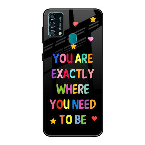 Magical Words Glossy Case for Samsung Galaxy F41