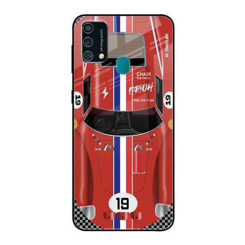 Racing Vintage Glossy Case for Samsung Galaxy F41