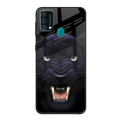 Angry Black Leopard Glossy Case for Samsung Galaxy F41