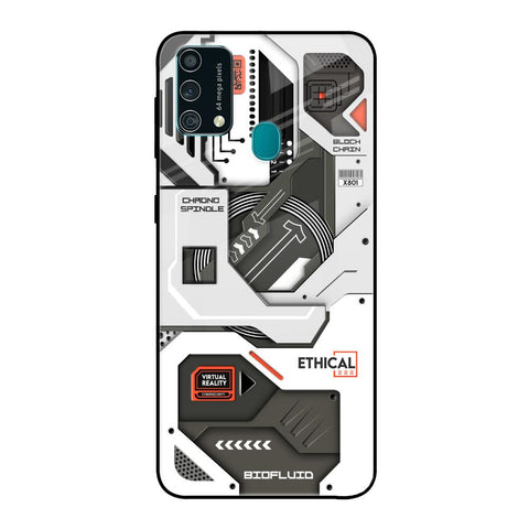 Explore Circuit Glossy Case for Samsung Galaxy F41