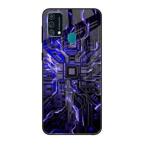 Techno Color Pattern Glossy Case For Samsung Galaxy F41