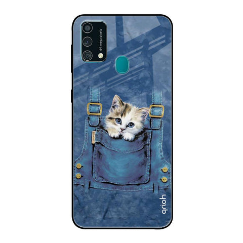 Kitty In Pocket Glossy Case For Samsung Galaxy F41