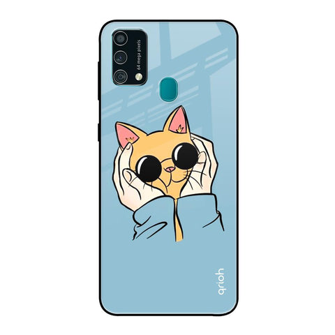 Adorable Cute Kitty Glossy Case For Samsung Galaxy F41