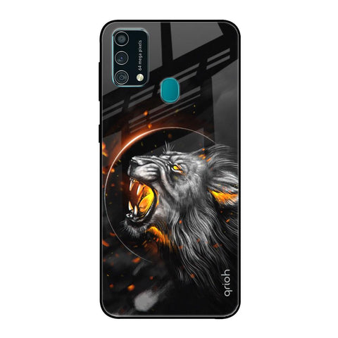 Aggressive Lion Glossy Case for Samsung Galaxy F41