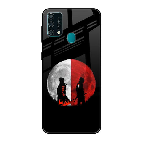 Anime Red Moon Glossy Case for Samsung Galaxy F41