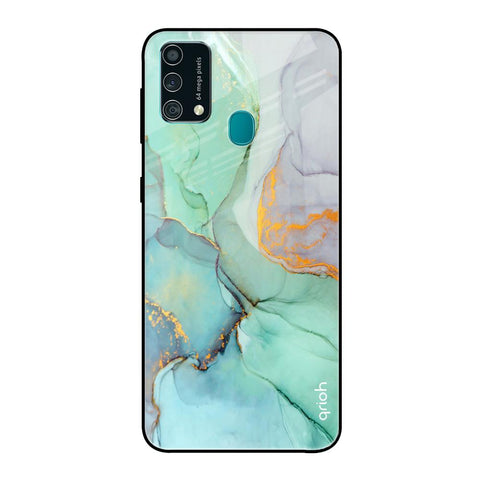 Green Marble Glossy case for Samsung Galaxy F41