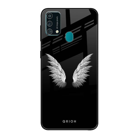 White Angel Wings Glossy Case for Samsung Galaxy F41