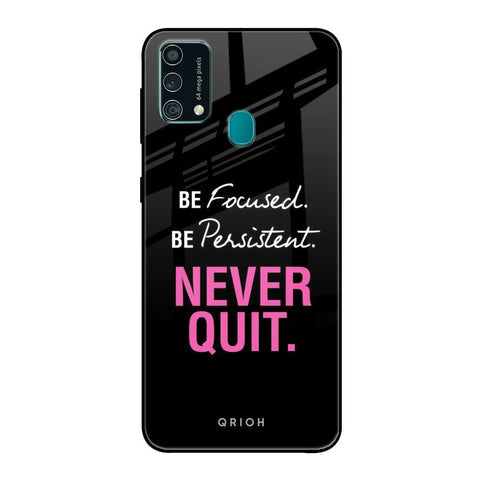 Be Focused Glossy case for Samsung Galaxy F41
