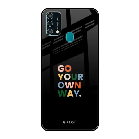 Go Your Own Way Glossy Case for Samsung Galaxy F41