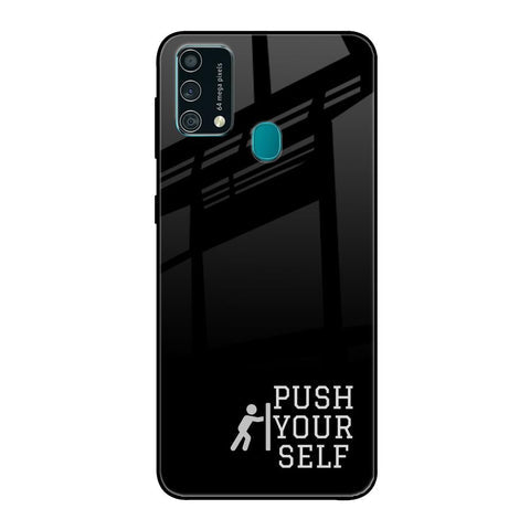 Push Your Self Glossy Case for Samsung Galaxy F41
