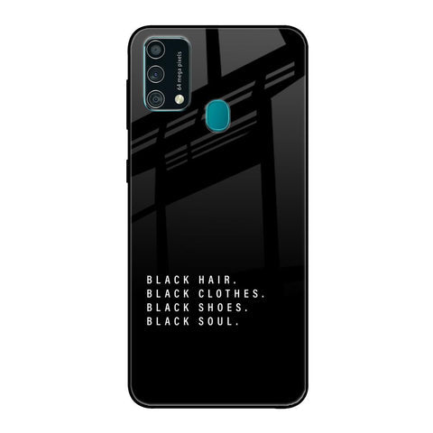 Black Soul Glossy Case for Samsung Galaxy F41