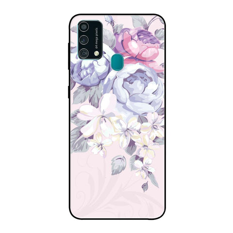 Elegant Floral Glossy case for Samsung Galaxy F41