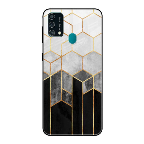 Tricolor Pattern Glossy Case for Samsung Galaxy F41