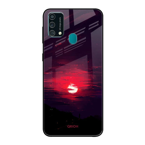 Morning Red Sky Glossy Case For Samsung Galaxy F41