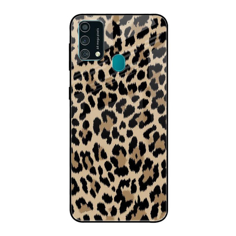 Leopard Seamless Glossy Case For Samsung Galaxy F41