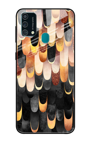 Bronze Abstract Glossy Case for Samsung Galaxy F41