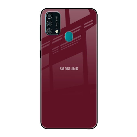 Classic Burgundy Glossy Case for Samsung Galaxy F41