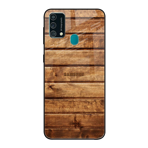 Wooden Planks Glossy Case for Samsung Galaxy F41