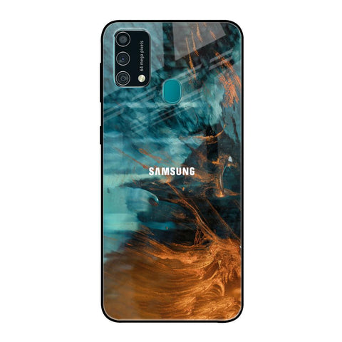 Golden Splash Glossy Case for Samsung Galaxy F41