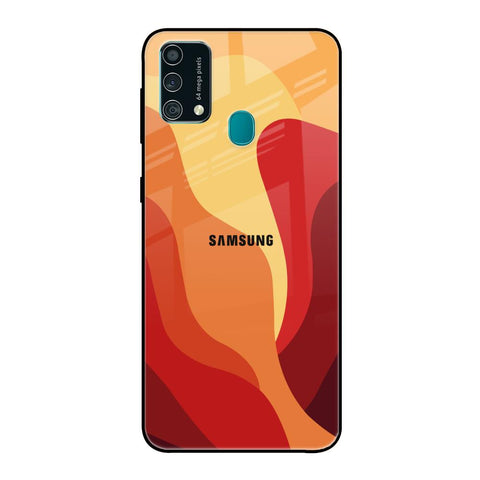 Magma Color Pattern Glossy Case for Samsung Galaxy F41