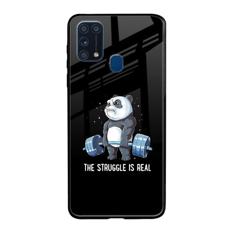 Real Struggle Glossy Case for Samsung Galaxy M31 Prime