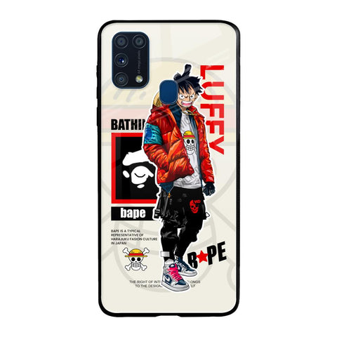 Bape Luffy Glossy Case for Samsung Galaxy M31 Prime