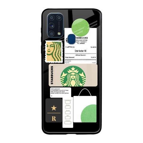 Coffee Latte Glossy Case for Samsung Galaxy M31 Prime