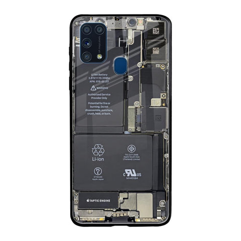 Skeleton Inside Glossy Case for Samsung Galaxy M31 Prime