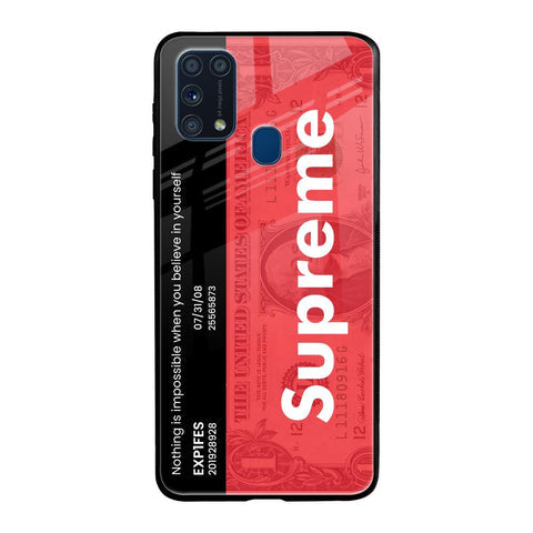 Supreme Ticket Glossy Case for Samsung Galaxy M31 Prime