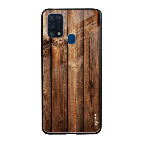 Timber Printed Glossy case for Samsung Galaxy M31 Prime
