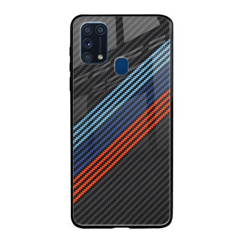 Carbon Inspired Glossy Case for Samsung Galaxy M31 Prime